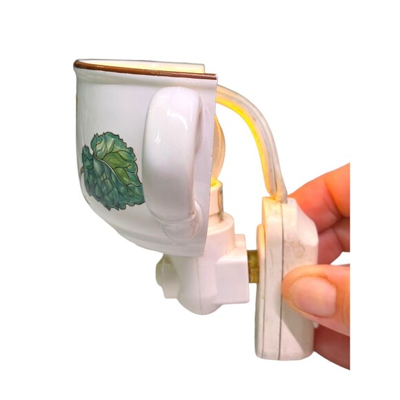 Villeroy And Boch Botanical Cup Handmade Nightlight Plug In Flowers Floral - Picture 4 of 13